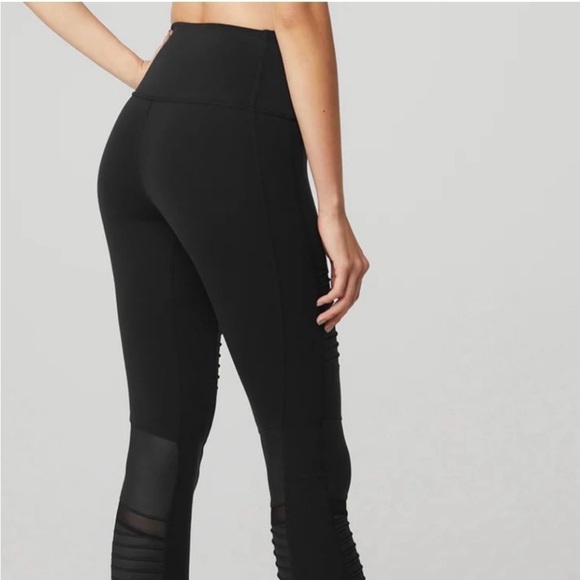 Alo Yoga High-Waist Moto Legging Black XS - Picture 9 of 12